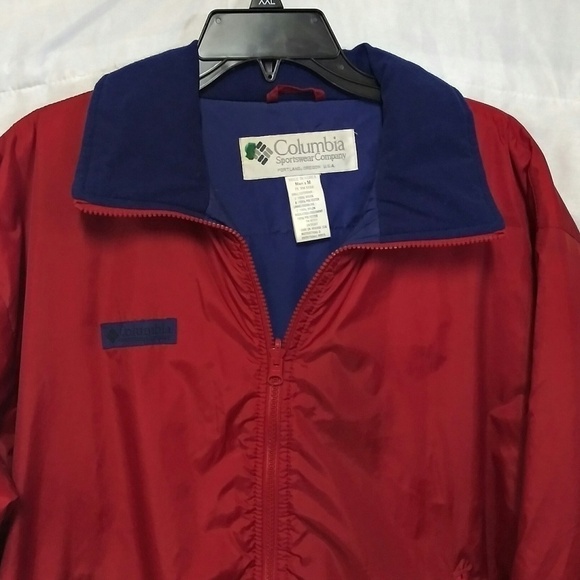 Columbia Sportswear Red Funnel Neck Long Sleeve Primal Loft Synthetic Down Coat - Picture 4 of 8
